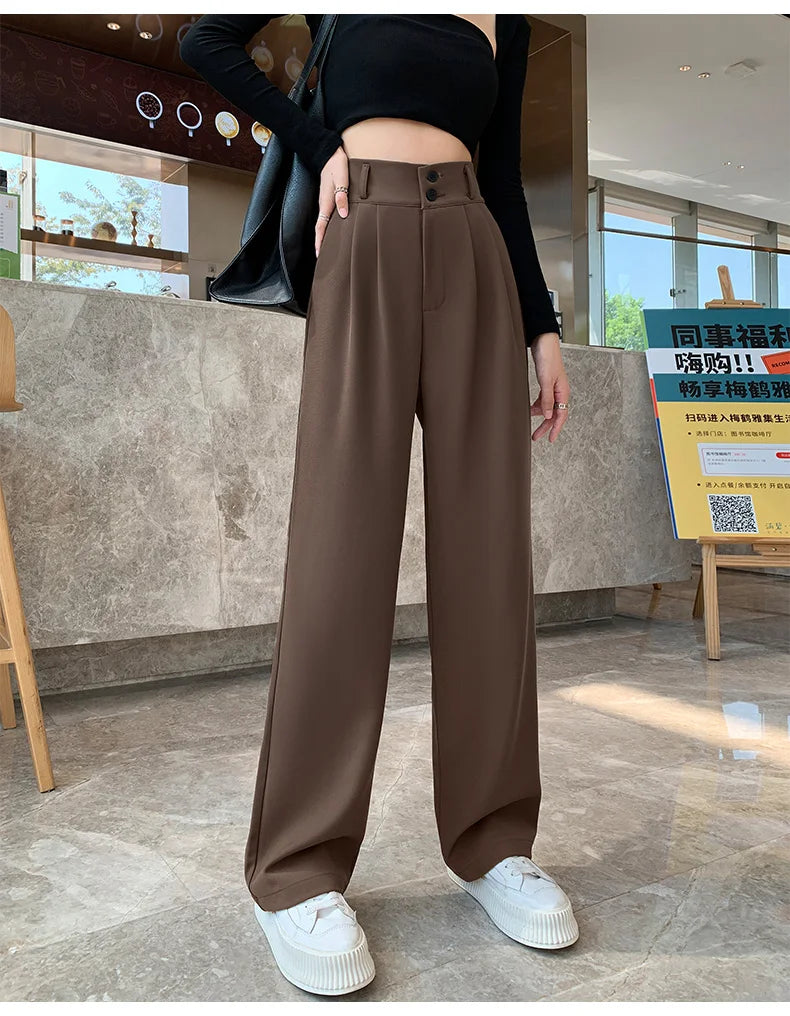 Garce - High-Waist Palazzo Trousers
