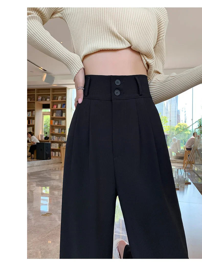 Garce - High-Waist Palazzo Trousers
