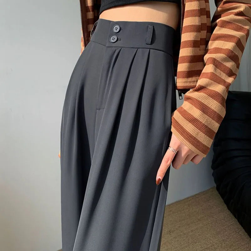 Garce - High-Waist Palazzo Trousers